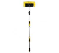 Balai De Lavage Téléscopique 190cm Brosse 180° Nettoyage Camping Car caravane