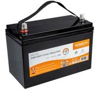 ANTARION Batterie AGM 105Ah 800 cycles monobloc Bornes Cuivre Camping-Car