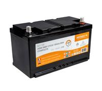 ANTARION Batterie AGM 105Ah 800 Cycles Monobloc Compact Camping-Car