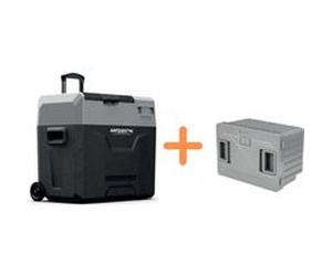 ANTARION Glacière à compression + Batterie - 50L