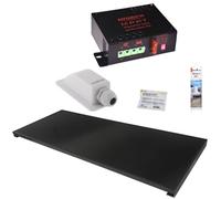 Antares Diffusion – Kit panneau solaire ALL BLACK 170W – Régulateur MPPT 15A – Câble 5m