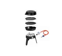Antarion Pack CADAC Barbecue Gaz Grill Pieds repliables spécial Camping + Détendeur