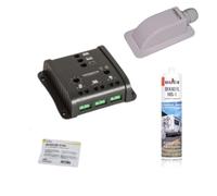 ANTARION Régulateur de charge pour panneau solaire SMC20 + passe-toit + Dekasyl MS1 + lingette