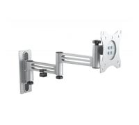 ANTARION Support TV Camping Car 180° Double Bras en Aluminium Charge Max 15kg