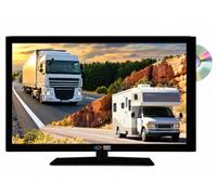 Antarion TÉLÉVISEUR pour Camping Car LED 24" 60cm 12V HD Lecteur DVD TNTUHD ATV24DVD