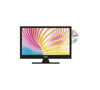 Antarion TV LED 15.6" 39cm Télévision HD TNT Camping 12V DVD intégré
