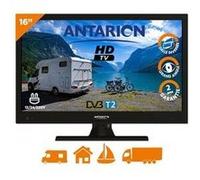 ANTARION TV LED 16" 40cm Télévision Full HD TNT Camping car Caravane 12V