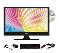 Antarion tv led 16" 40cm télévision hd tnt camping 12v dvd intégré G