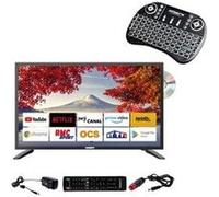 tv led 19" 48cm smart connect dvd intégré + clavier ergonomique