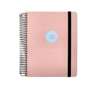 Antartik Agenda scolaire année 24-25 année scolaire collection minimal rose jour page DIN A5