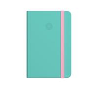 Antartik Cahier avec élastique Notes Couverture rigide A4 Feuilles Points Rose et Turquoise 100 feuilles 80 g FSC