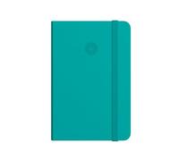 Antartik Cahier avec gomme note couverture rigide A4 feuilles points turquoise 100 feuilles 80 g FSC