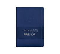 Antartik Cahier avec gomme note couverture rigide A5 feuilles points bleu marine 100 feuilles 80 g FSC