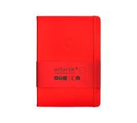 Antartik Cahier avec gomme note couverture rigide A5 feuilles points rouges 100 feuilles 80 g FSC