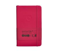 Antartik Cahier avec gomme note couverture rigide A6 feuilles lisses bordeaux 100 feuilles 80 g FSC