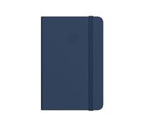 Antartik Cahier avec gomme Notes Couverture rigide A4 Feuilles Points Bleu marine 100 feuilles 80 g FSC