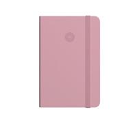 Antartik Cahier avec gomme Notes Couverture rigide A4 Feuilles Points Rose pastel 100 feuilles 80 g FSC