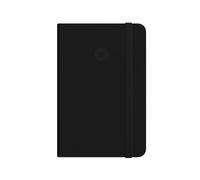 Antartik Cahier avec gomme notes couverture rigide A4 feuilles quadrillées noires 100 feuilles 80 g FSC