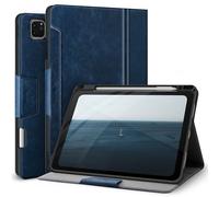 Antbox Coque pour iPad Pro 11 Pouces 2022/2021/2020/2018 (4e/3e/2e/1e Génération), Étui de Protection avec Porte-Stylet, Fonction Veille/Réveille Automatique (Bleu)