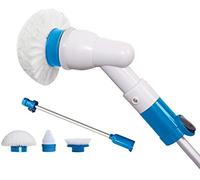 AntDau71 - Brosse électrique rotative sans fil nettoyage maison, salle de bains, volets, volets, cuisine, carreaux. Rechargeable avec 3 brosses 300 tours par minute - CW778