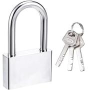 AntDau71® - Cadenas de 70 mm avec 3 clés, serrure anti-effraction serrure porte pour portes intérieures et extérieures, casier, vélo