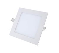 AntDau71® - Spot LED encastré carré lumière blanche naturelle 4200 K LED intégrées. Lumières ultra-minces. Plafond éclairage intérieur. A encastré Plaque de plâtre (3 W (8 cm x 8 cm)