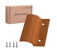 Ante bellum Poignée de porte de balcon - Poignée de porte polyvalente pour portes de balcon, de terrasse et portes moustiquaires, poignée de porte de terrasse avec vis, montage facile sans perçage