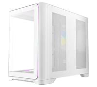 Antec C5 Curve ARGB, 4 ventilateurs ARGB PWM de 120 mm inclus, jusqu'à 10 ventilateurs simultanément, port de type C 3.2 Gen 2, panneaux avant et latéraux en verre trempé incurvé, support de radiateur