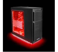 Antec Accent Lighting - Éclairage de l'armoire système (diodes électroluminescentes) - rouge - 37 cm