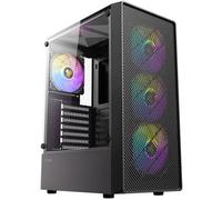 Antec AX26 RGB Elite ATX Boîtier PC de gaming avec 4 ventilateurs RVB Noir