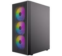Antec AX27 RGB Elite ATX Boîtier PC de gaming avec 4 ventilateurs RVB Noir