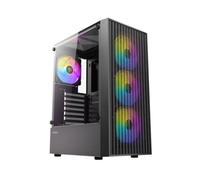 Antec Boîtier PC AX27 RGB Elite - Midi Tower Gaming ATX - Noir