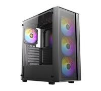 Antec AX65 Case Mid-Tower ATX con 4 Ventole ARGB, Vetro Temperato