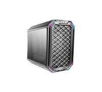 Antec Boîtier Mini Tour Micro-ATX Dark Cube RGB avec Panneau Vitré, Noir