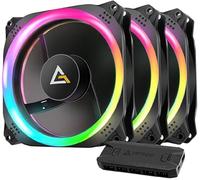 Antec C120 Ventole PC 120mm ARGB 1500RPM Nero Set 3 Pezzi