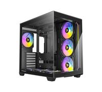 Antec C5 Midi Tower Noir (285x469x400mm) - Acier/Verre/Plastique, ATX/mATX/ITX, 1x3.5", 2x2.5", 7 slots, Vent. 3x120 Lat., 1x120 Arr., USB 3.2 Gen 2 Type-C
