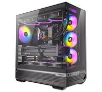 Antec Boîtier moyen tour C7 ARGB – 4x ARGB PWM 120 mm, Type-C 10 Gbit/s, panneaux verre trempé