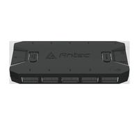 Antec Contrôleur ARGB et ventilateur - 5 ports de ventilateur PWM, 5 ports LED ARGB, alimentation SATA, design compact, garantie 2 ans