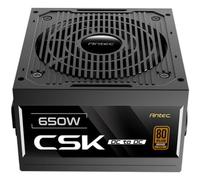 Antec Alimentation interne CSK650DC – 650W ATX12V 2.52, 80 PLUS Bronze, PFC actif (Europe)