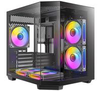Antec CX M2 ARGB Boîtier PC Gaming Mini Tower Noir avec Verre Trempé