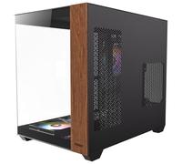 Antec Boîtier moyen tour ATX CX800 Wood RGB avec panneaux vitrés (Noir)
