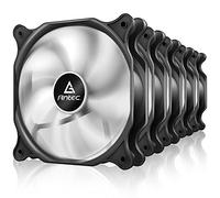 Antec Lot de 5 ventilateurs de boîtier silencieux de 120 mm haute performance pour boîtiers d'ordinateur (série F, 3 broches)