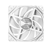 Antec Nova Ventilateur 120mm Blanc, 300-3200 RPM, 21.5-38.7 dB, 95.32 CFM, 1.48-6.56 mmH2O, FDB Bearing, PWM, 12V, 4-Pin