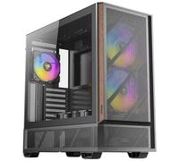 Antec P30 ARGB Midi Tower Noir avec 2x 120 mm avant et 1x 120 mm arrière support 2.5" 3.5" 222x478x465 mm