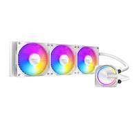 Antec Kit Watercooling AIO Skeleton 360 ARGB - Radiateur 360 mm, 3x PWM ARGB, Blanc