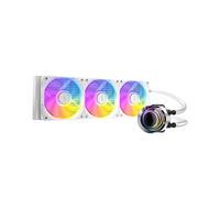 Antec Vortex Lum 360 White ARGB - Kit Watercooling CPU 12cm, Socket LGA 115x/1200/1700/AM4/AM5, 800-1800 RPM, 71.5 CFM, Radiateur 397mm