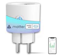 ANTELA Prise Connectée Matter 16A WiFi avec Comptage d'Énergie