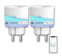 ANTELA Prise Connectée Matter 16A WiFi avec Comptage d'Énergie