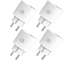 ANTELA Prise Connectée WiFi 16A Mesure de Consommation Électrique