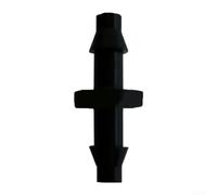 Antelco Lot de 50 raccords d'irrigation de 4 mm conçus pour une utilisation avec des réservoirs d'eau de pluie et des conteneurs d'eau (raccord droit de 2,5 mm)